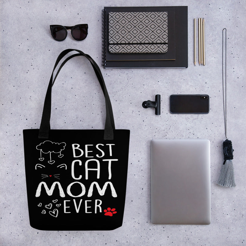 Best Cat Mom Ever Bag