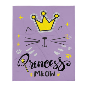 Princess Meow Blanket